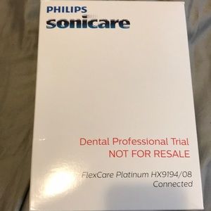 Phillips Sonicare flex care platinum toothbrush